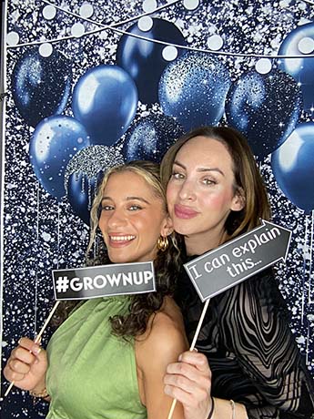 Selfie booth fun