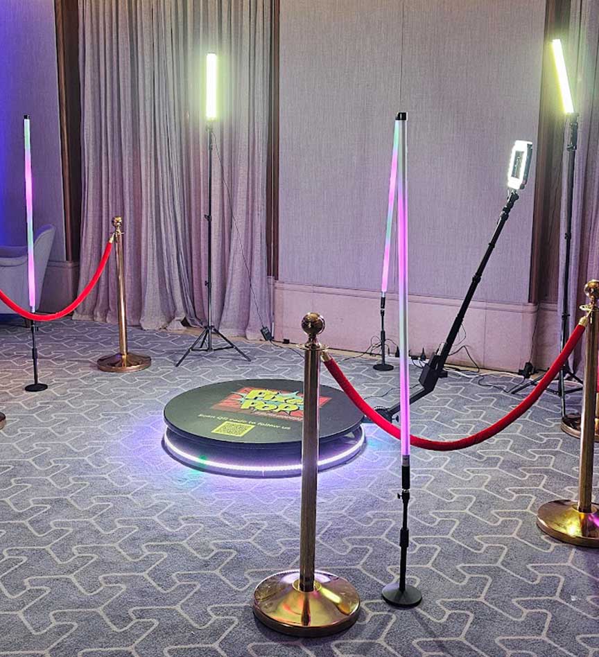 360 Video Booth for hire photo