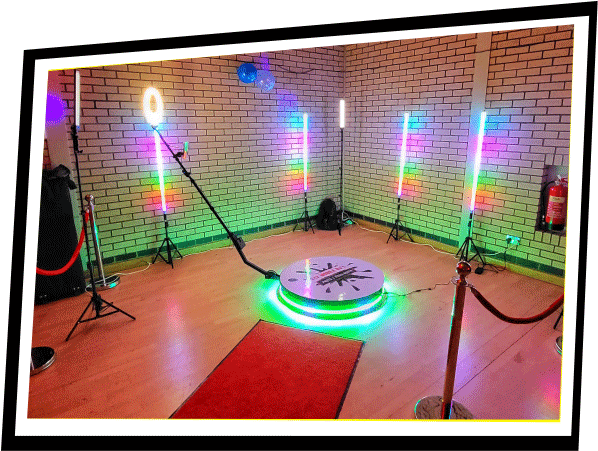 360 Video booth hire in London & Hertfordshire
