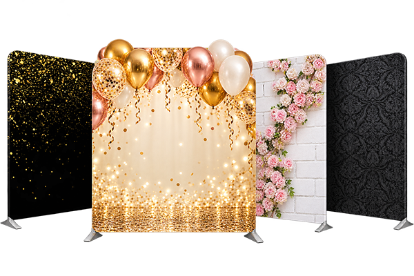 Backdrops for your Pixel Pop booth hire