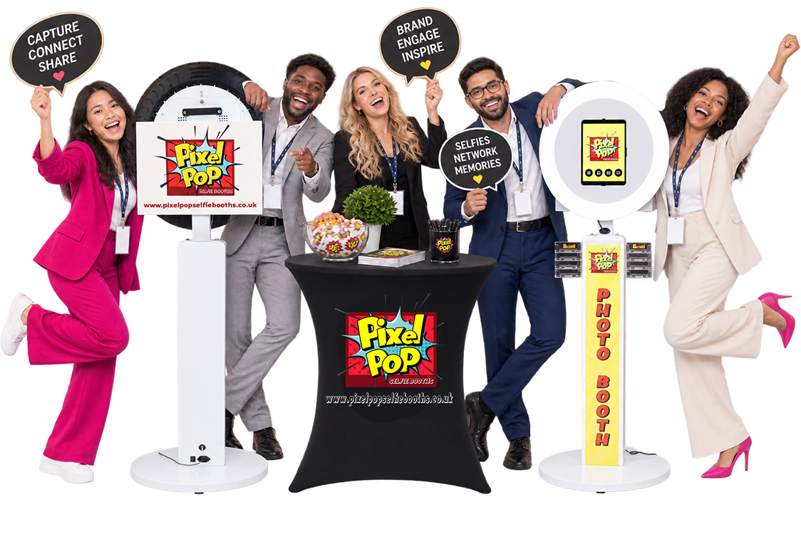 Pixel Pop photo and video booth entertainment for conferences & exhibitions